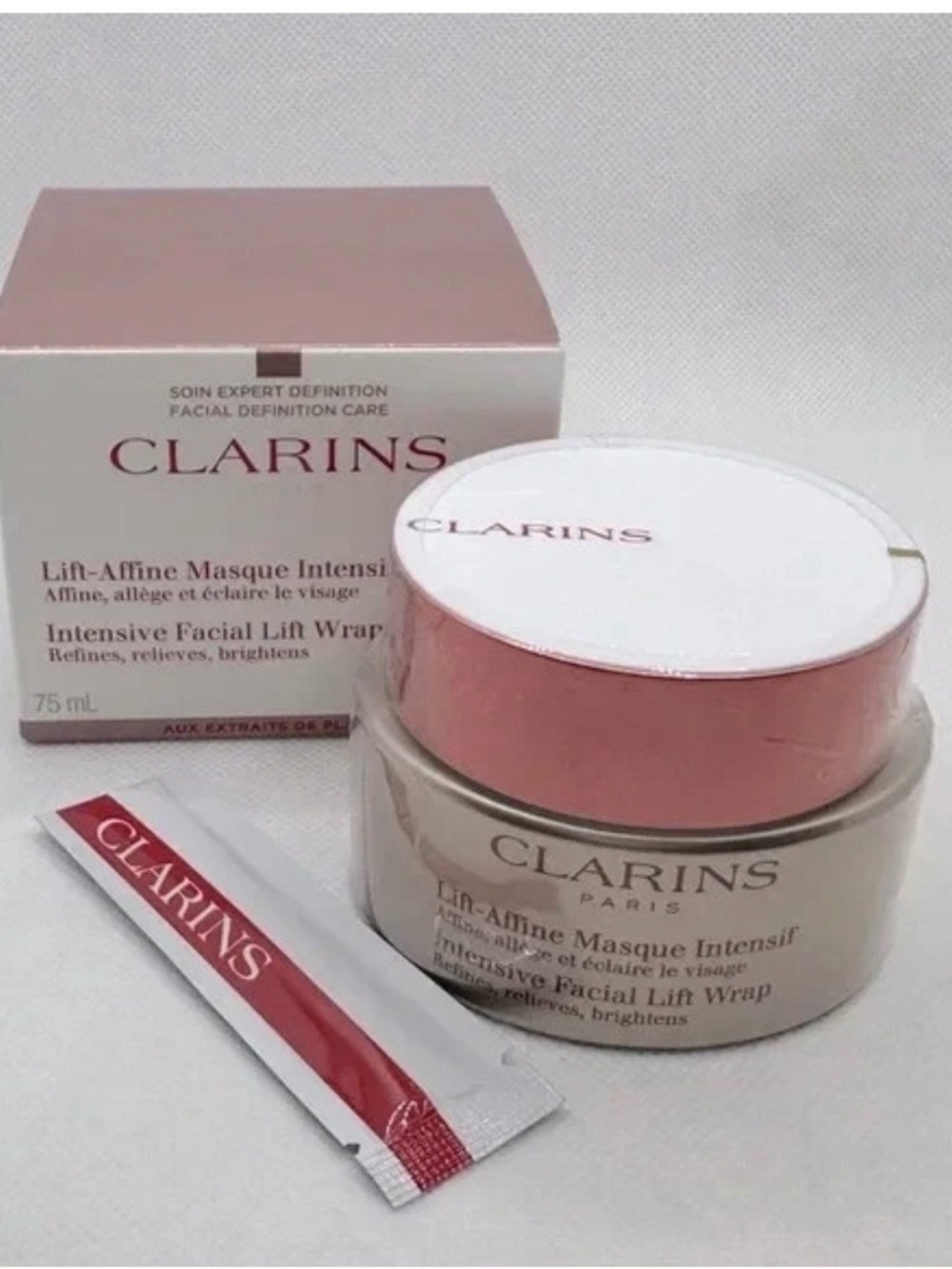 Clarins V-Facial Intensive Wrap Mask - Viral Depuffing Mask